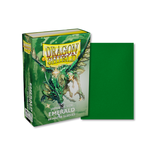 Arcane Tinmen Dragon Shield Emerald Matte 60 Japanese