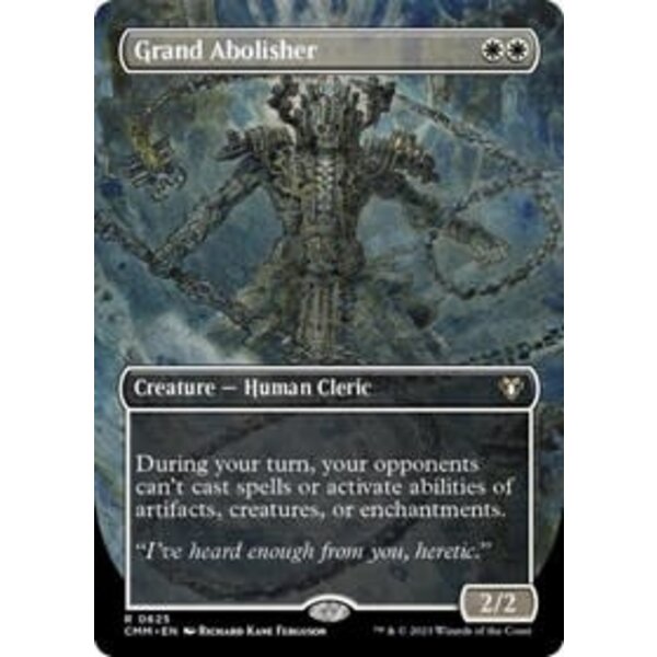 Wizards of The Coast Grand Abolisher(Borderless)(625) Lightly Played Foil