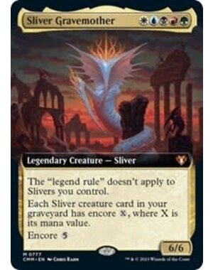 Magic: The Gathering Sliver Gravemother (Extended Art) (777) Lighty Played Foil