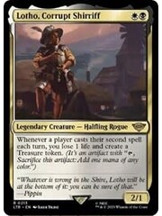 Magic: The Gathering Lotho, Corrupt Shirriff (213) Lightly Played