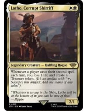 Magic: The Gathering Lotho, Corrupt Shirriff (213) Lightly Played