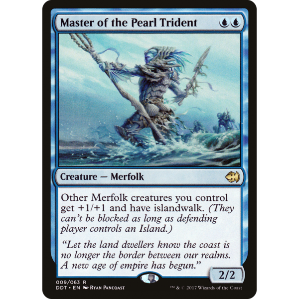 Magic: The Gathering Master of the Pearl Trident (009) Lightly Played
