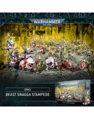 Warhammer 40,000 Orks: Beast Snagga Stampede Battle Force
