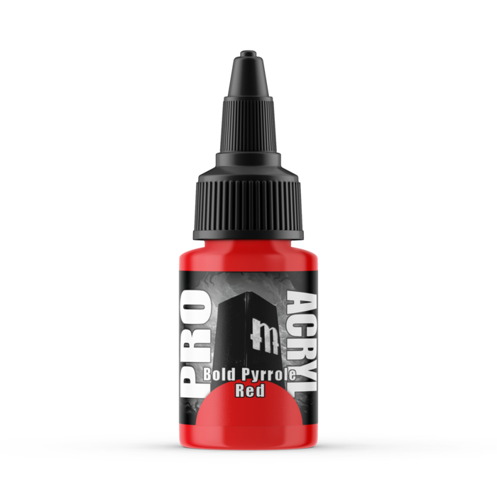 Monument Hobbies 003-Pro Acryl Bold Pyrrole Red