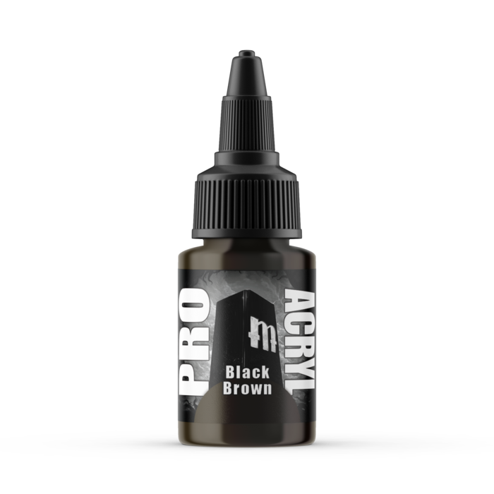 Monument Hobbies 040-Pro Acryl Black Brown