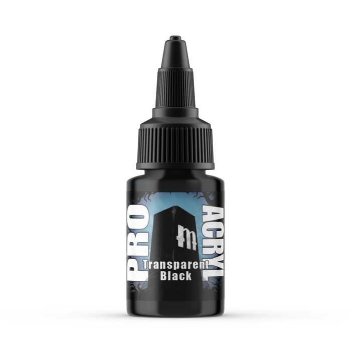 Monument Hobbies 053-Pro Acryl Transparent Black