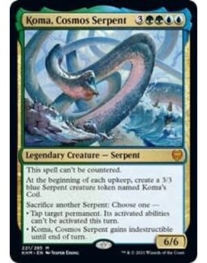 Magic: The Gathering Koma, Cosmos Serpent (221) Lightly Played