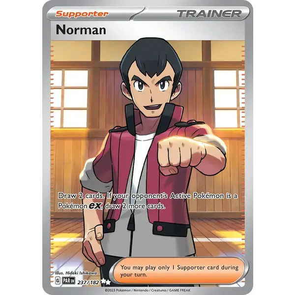 Pokemon Norman (237) Lightly Played