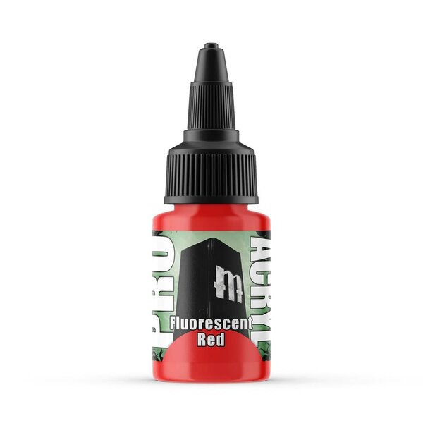 Monument Hobbies F01- Pro Acryl Fluorescent Red