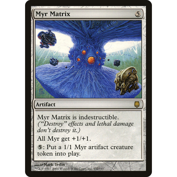 Magic: The Gathering Myr Matrix (132) Lightly Played