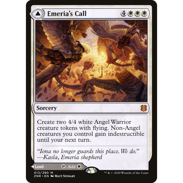 Magic: The Gathering Emeria's Call (012) Lightly Played