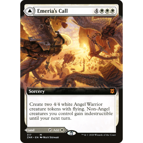 Magic: The Gathering Emeria's Call (Extended Art) (317) Lightly Played Foil