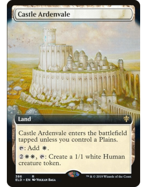 Magic: The Gathering Castle Ardenvale (Extended Art) (386) Lightly Played