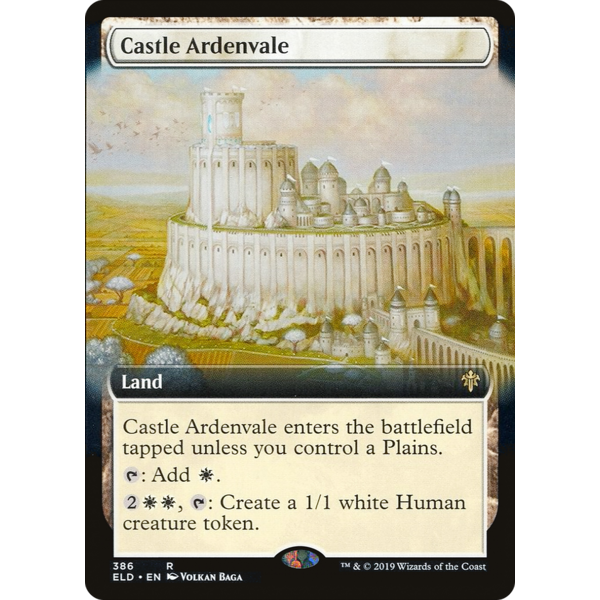 Magic: The Gathering Castle Ardenvale (Extended Art) (386) Lightly Played