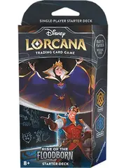 Ravensburger Disney Lorcana: Rise of the Floodborn Starter Deck (Amber & Sapphire)