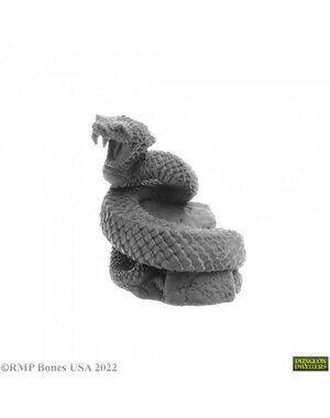 Reaper Miniatures Reaper 07064: Giant Snake (44078) Bones Plastic Miniature