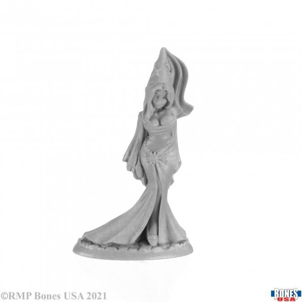 Reaper Miniatures Reaper 30036: Gisele the Sorceress Bones Plastic Miniature
