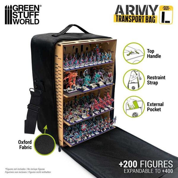 Green Stuff World Army Transport Bag - Large