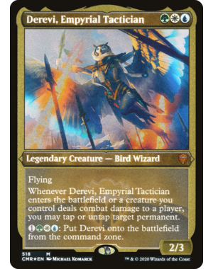Magic: The Gathering Derevi, Empyrial Tactician (Foil Etched) (518) Lightly Played