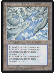 Magic: The Gathering Underground River (357) Lightly Played