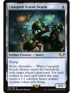 Magic: The Gathering Canoptek Scarab Swarm (150) Lightly Played