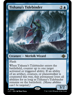 Magic: The Gathering Tishana's Tidebinder (081) Lightly Played
