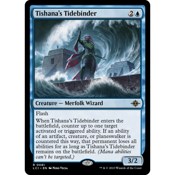 Magic: The Gathering Tishana's Tidebinder (081) Lightly Played