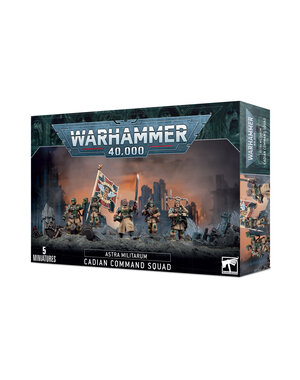 Warhammer 40,000 Astra Militarum: Cadian Command Squad