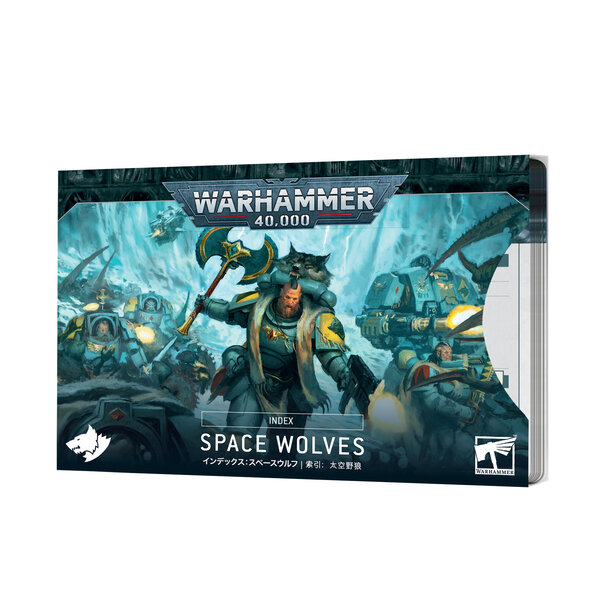 Warhammer 40,000 Index Cards: Space Wolves