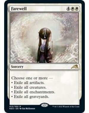 Magic: The Gathering Farewell (13) Lightly Played Foil