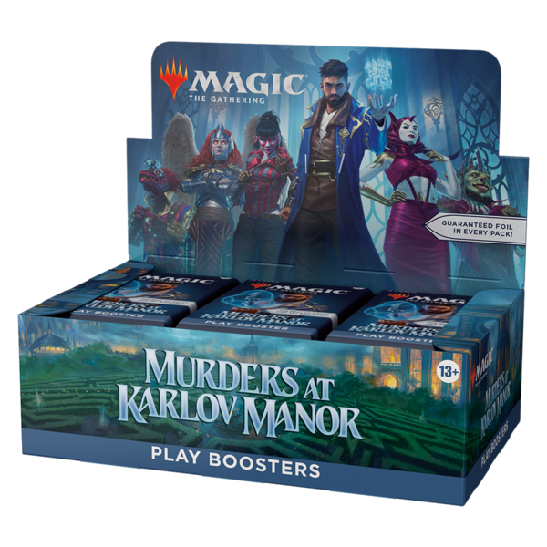 Magic: The Gathering Murders at Karlov Manor - Play Booster Display