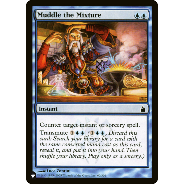 Magic: The Gathering Muddle the Mixture (60) Lightly Played