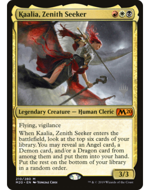 Magic: The Gathering Kaalia, Zenith Seeker (210p) Lightly Played Foil