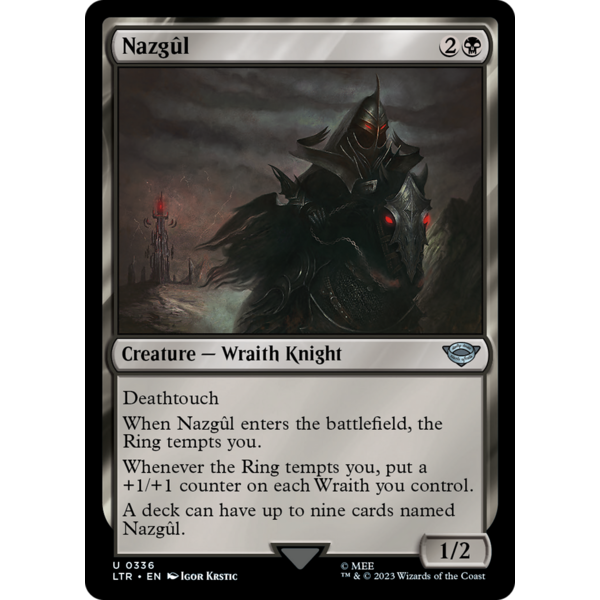 Magic: The Gathering Nazgul (336) Lightly Played