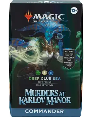 Magic: The Gathering Murders at Karlov Manor Commander Deck - Deep Clue Sea