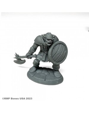 Reaper Miniatures Reaper 07101: Kadarg, Scarneck Hobgoblin Warrior Bones Plastic Miniature