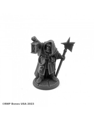 Reaper Miniatures Reaper 07112: Townsfolk: Night Watchman Bones Plastic Miniature