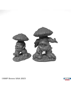 Reaper Miniatures Reaper 30115: Mushroom Men (2) Bones Plastic Miniature