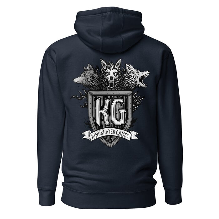 Kingslayer Games Kingslayer Pullover Unisex Premium Hoodie | Cotton Heritage M2580 added
