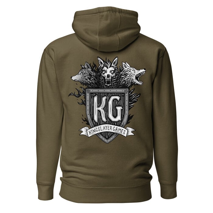 Kingslayer Games Kingslayer Pullover Unisex Premium Hoodie | Cotton Heritage M2580 added