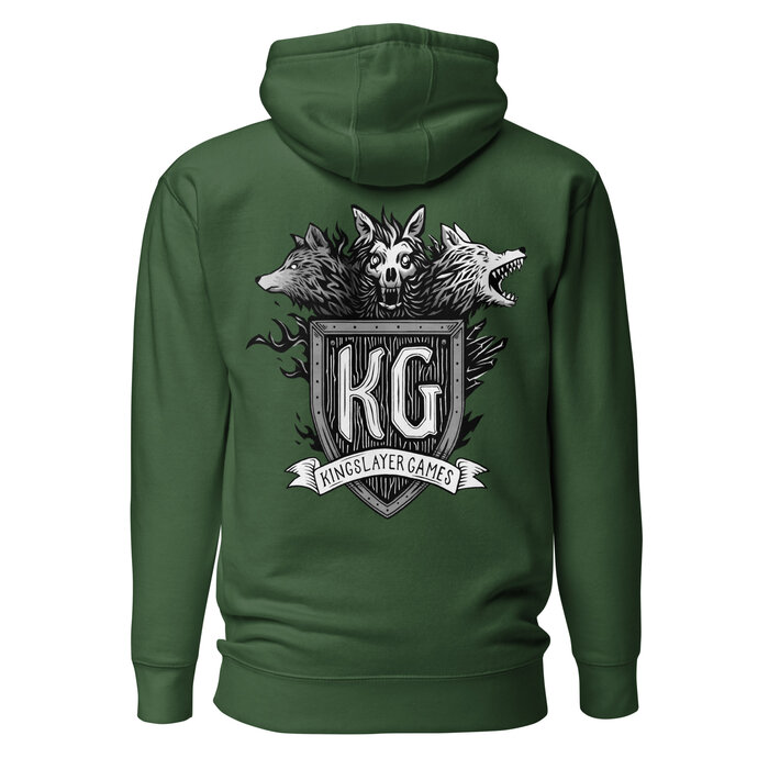 Kingslayer Games Kingslayer Pullover Unisex Premium Hoodie | Cotton Heritage M2580 added