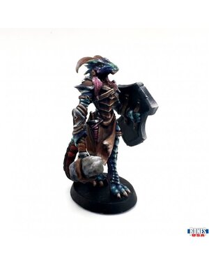 Reaper Miniatures Reaper 30147: Tarmiczi, Female Dragonblood Paladin Bones Plastic Miniature