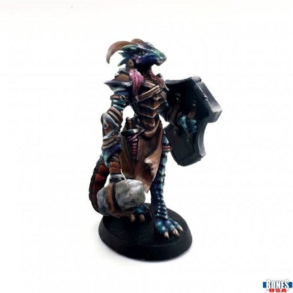 Reaper Miniatures Reaper 30147: Tarmiczi, Female Dragonblood Paladin Bones Plastic Miniature