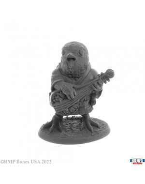 Reaper Miniatures Reaper 30167: Kobzar Soloveiko, Nightingale Bard Bones Plastic Miniature