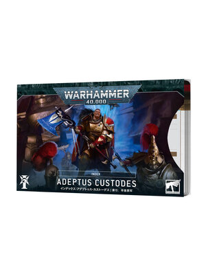 Warhammer 40,000 Index Cards: Adeptus Custodes