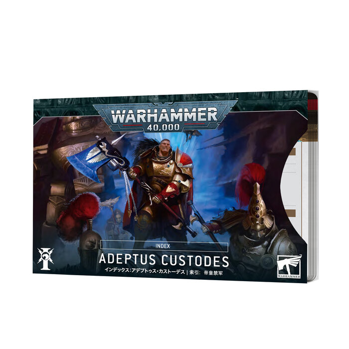 Warhammer 40,000 Index Cards: Adeptus Custodes