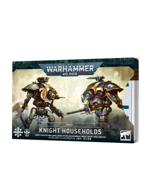 Warhammer 40,000 Index Cards: Knight Households