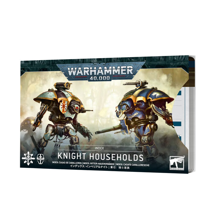 Warhammer 40,000 Index Cards: Knight Households