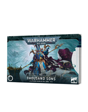 Warhammer 40,000 Index Cards: Thousand Sons