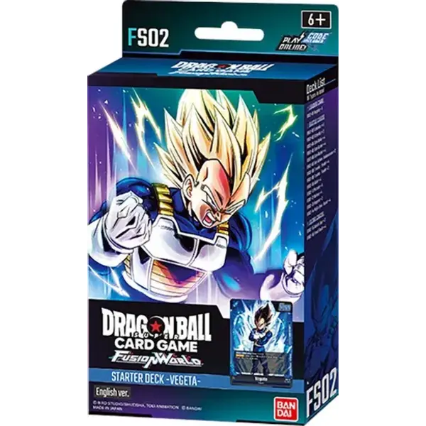 Bandai Starter Deck 2: Vegeta - Dragon Ball Super: Fusion World